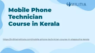 Mobile Phone Technician Course in Kerala