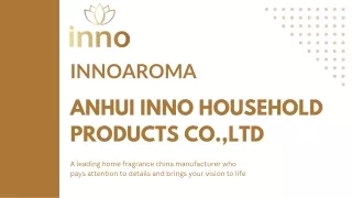 Your Premier Scented Candle Manufacturer: Innoaroma