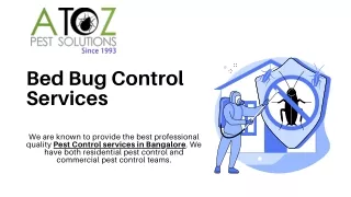 Best Pest Control Services in Bangalore