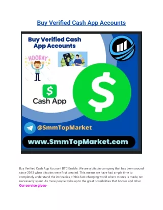 Buy Verified Cash App Accounts