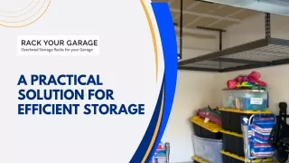 A Practical Solution for Efficient Storage