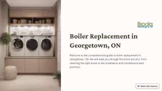 Boiler Replacement in Georgetown, ON