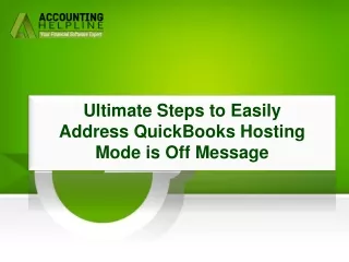 ultimate steps to easily address quickbooks