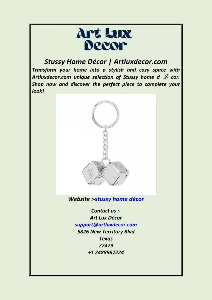 stussy home d cor artluxdecor com transform your