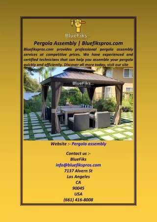 pergola assembly bluefikspros com bluefikspros