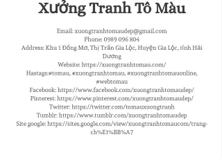 x ng tranh t m u