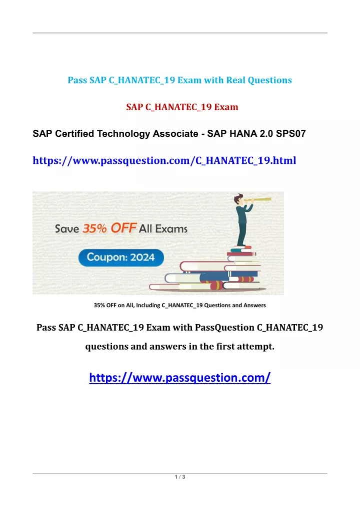 pass sap c hanatec 19 exam with real questions