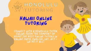 Hawaii Online Tutoring