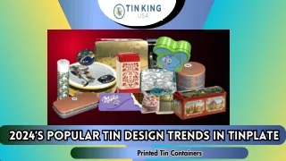 Discover Trendy and Unique Tin Box Designs - Tin King USA