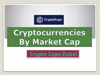 Cryptocurrencies By Market Cap