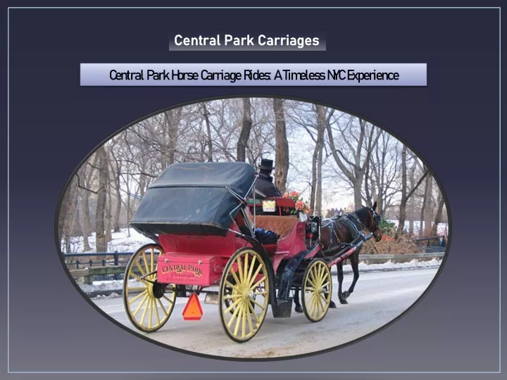 central park carriages