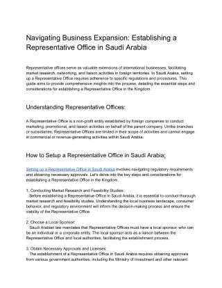 navigating business expansion establishing