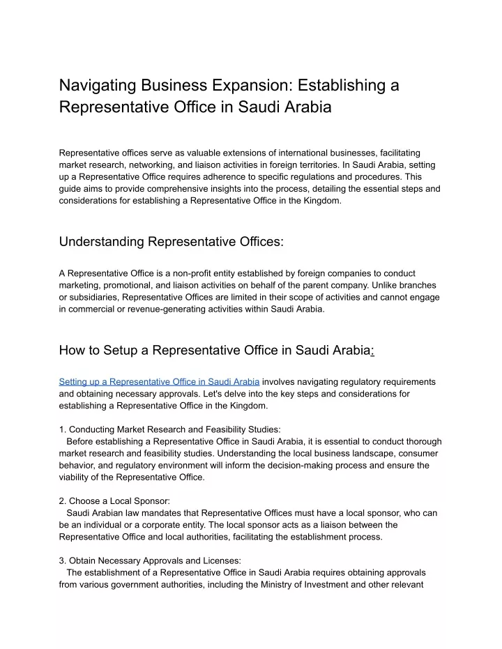navigating business expansion establishing