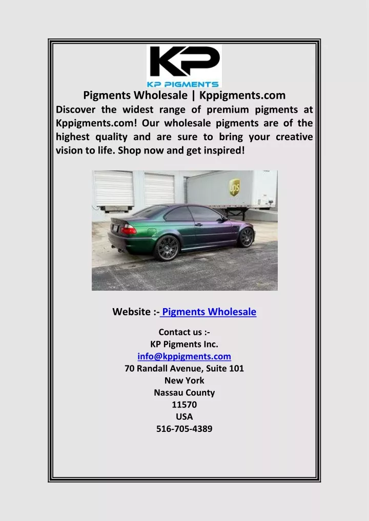 pigments wholesale kppigments com discover