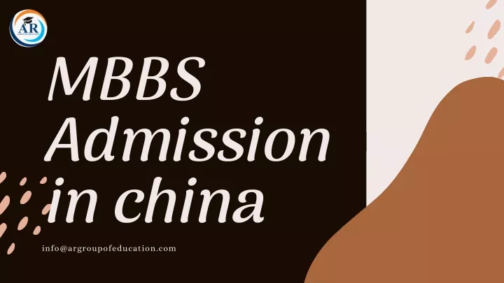 mbbs admission in china