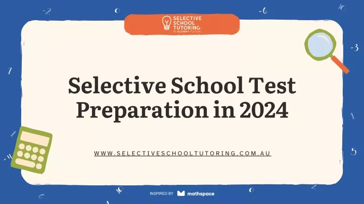 selective school test preparation in 2024