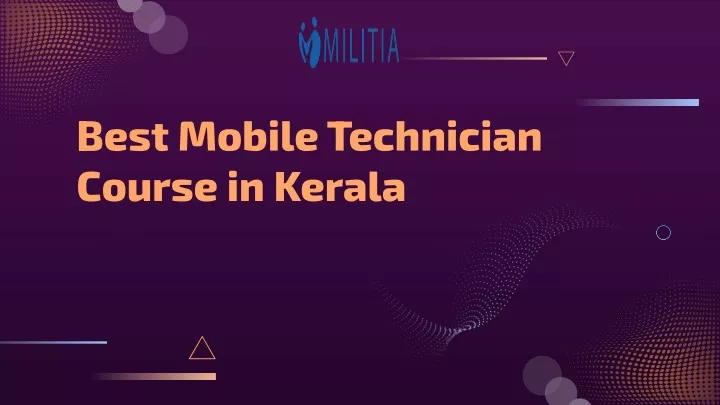 best mobile technician course in kerala