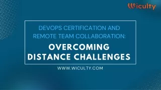 devops certification and remote team collaboration
