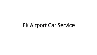 JFK Airport Car Service