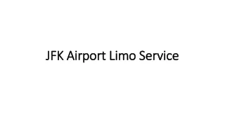 JFK Airport Limo Service