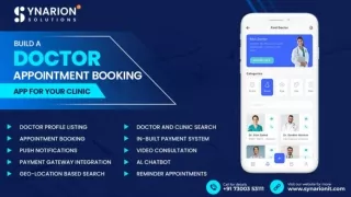 Build a Doctor Appointment Booking App For Your Clinic
