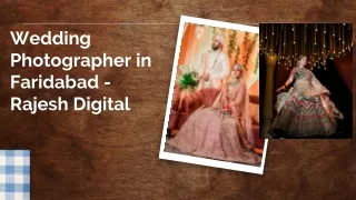 Wedding Photographer in Faridabad