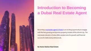 how to becoming a dubai real estate agent