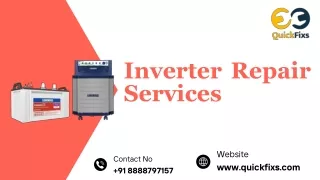 Inverter repair services