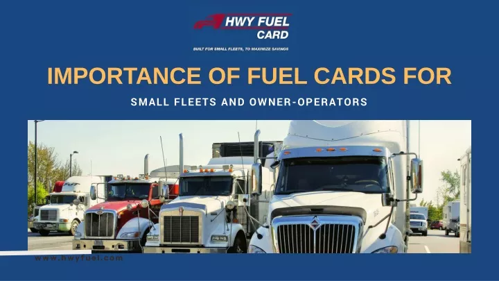 importance of fuel cards for