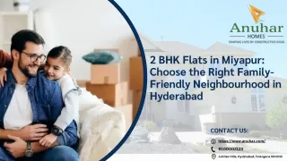2 BHK Flats in Miyapur Choose the Right Family-Friendly Neighbourhood in Hyderabad