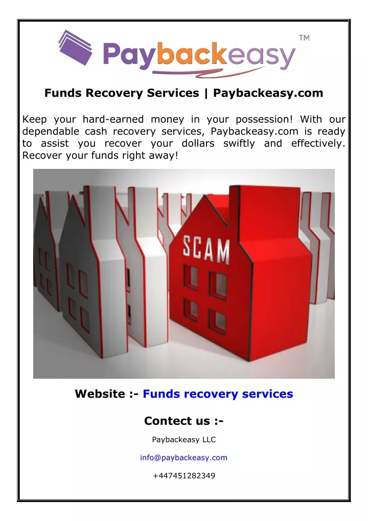 funds recovery services paybackeasy com