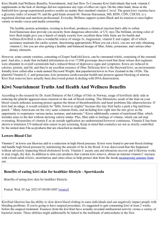 Kiwi Nourishment Advantages For Wellness, Plus Exactly How To Prepare