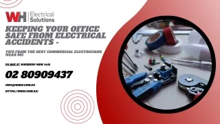Keeping Your Office Safe from Electrical Accidents - Tips from the Best Commerci