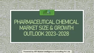 Pharmaceutical Chemical Market Size & Growth Outlook 2024-2030