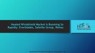Heated Windshield Market Is Booming So Rapidly