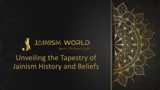 unveiling the tapestry of jainism history