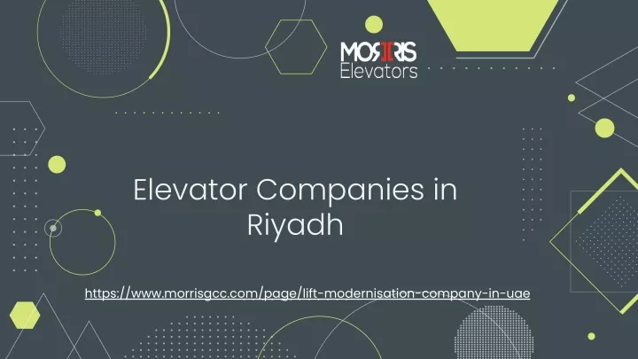 elevator companies in riyadh