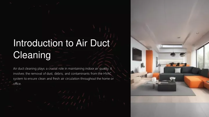 introduction to air duct cleaning