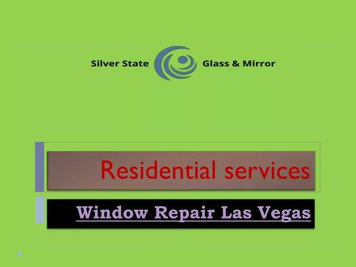 residential services