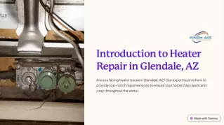 Heater Repair in Glendale, AZ