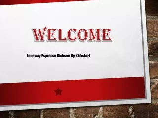 welcome