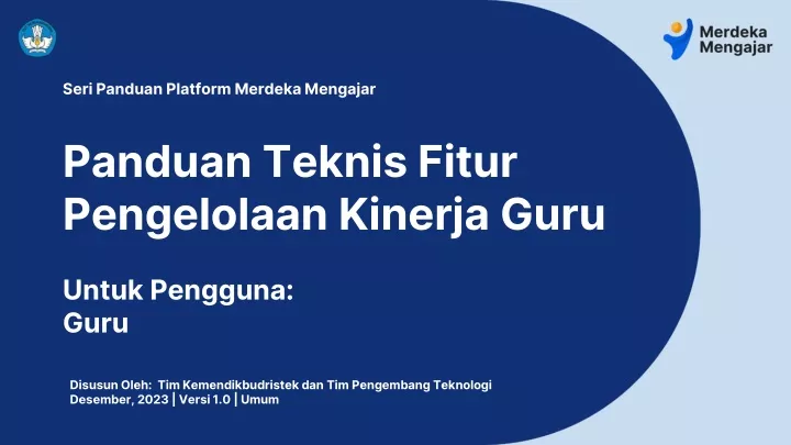 seri panduan platform merdeka mengajar