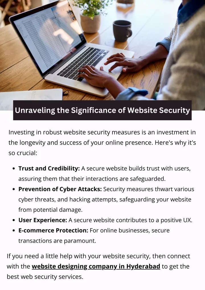 unraveling the significance of website security