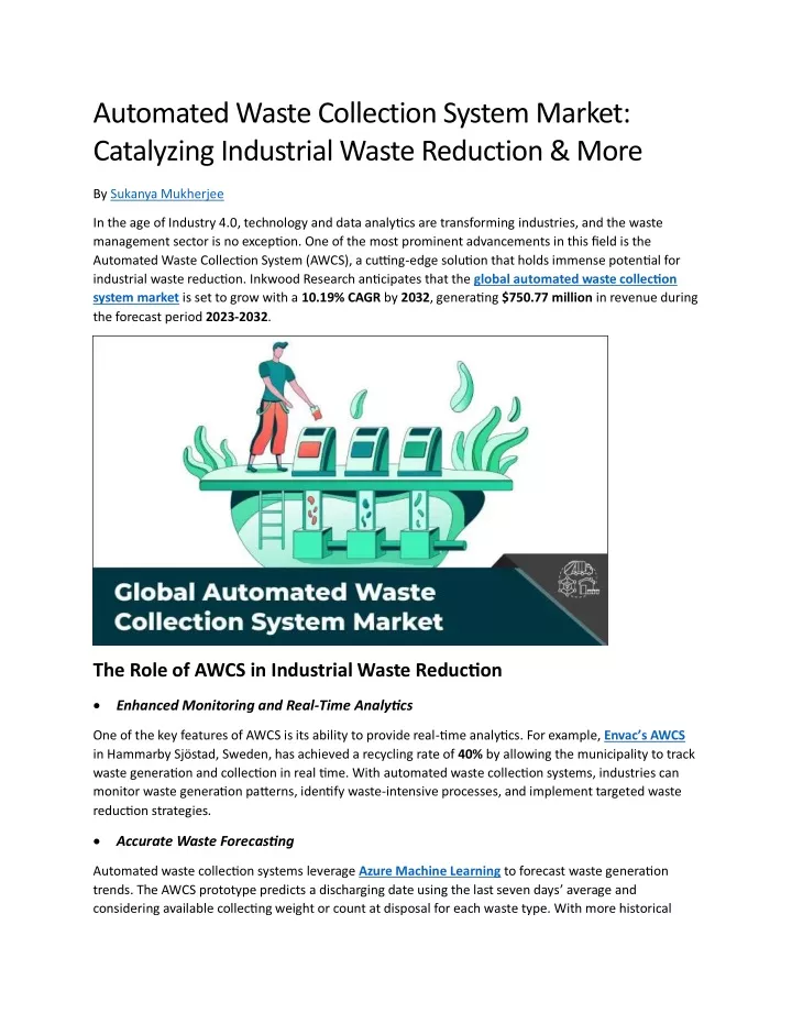 automated waste collection system market