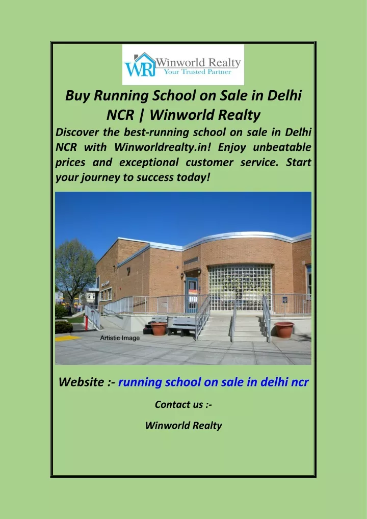 buy running school on sale in delhi ncr winworld