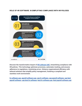 role of hr software in simplifying compliance