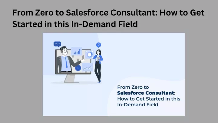 from zero to salesforce consultant