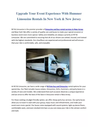 NY NJ Limousine (26 dec)