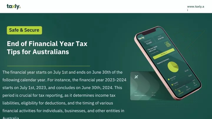 end of financial year tax tips for australians