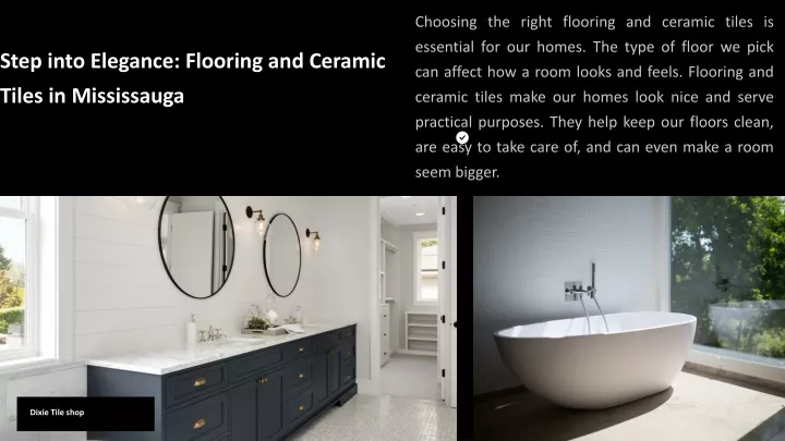 choosing the right flooring and ceramic tiles